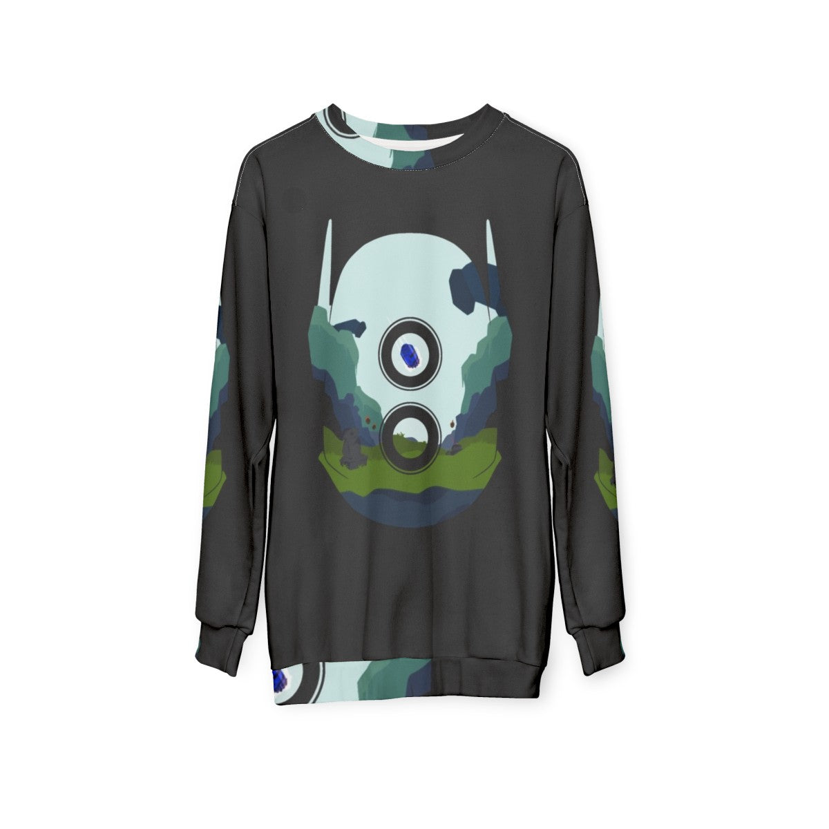 Risk of Rain 2 Huntress Sweatshirt - hanging