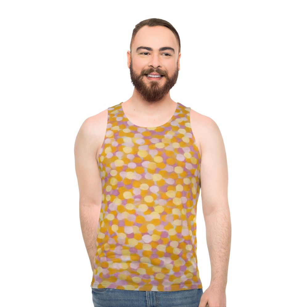 Thomas Downing abstract art unisex tank top - men