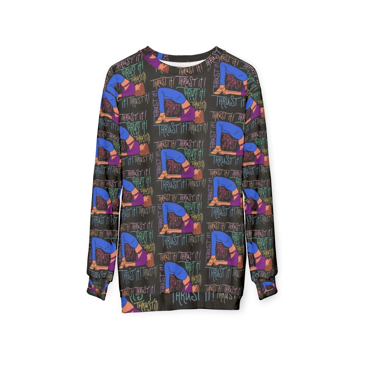 Thrust It Showgirls Inspired Sweatshirt - hanging