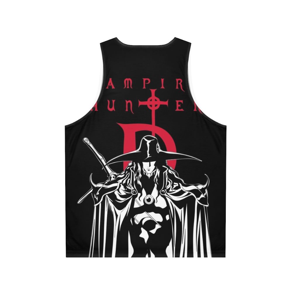 Vampire Hunter D Anime Manga Horror Unisex Tank Top - Back