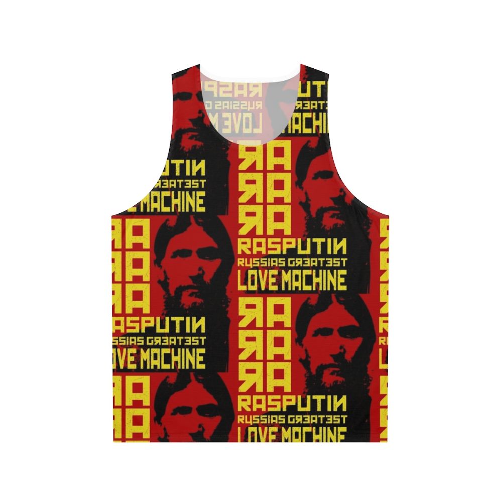 Rasputin's Russian Communist Propaganda Dance Unisex Tank Top