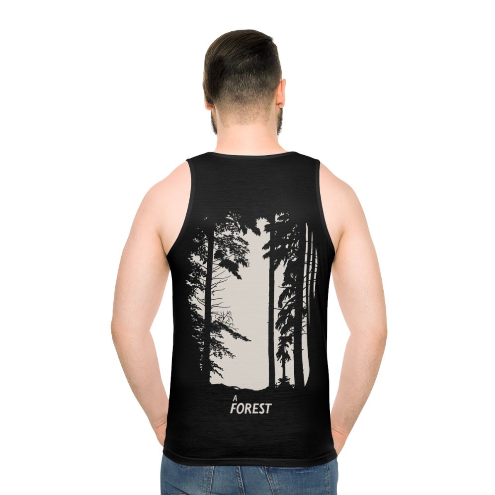 The Cure "A Forest" Unisex Tank Top - men back