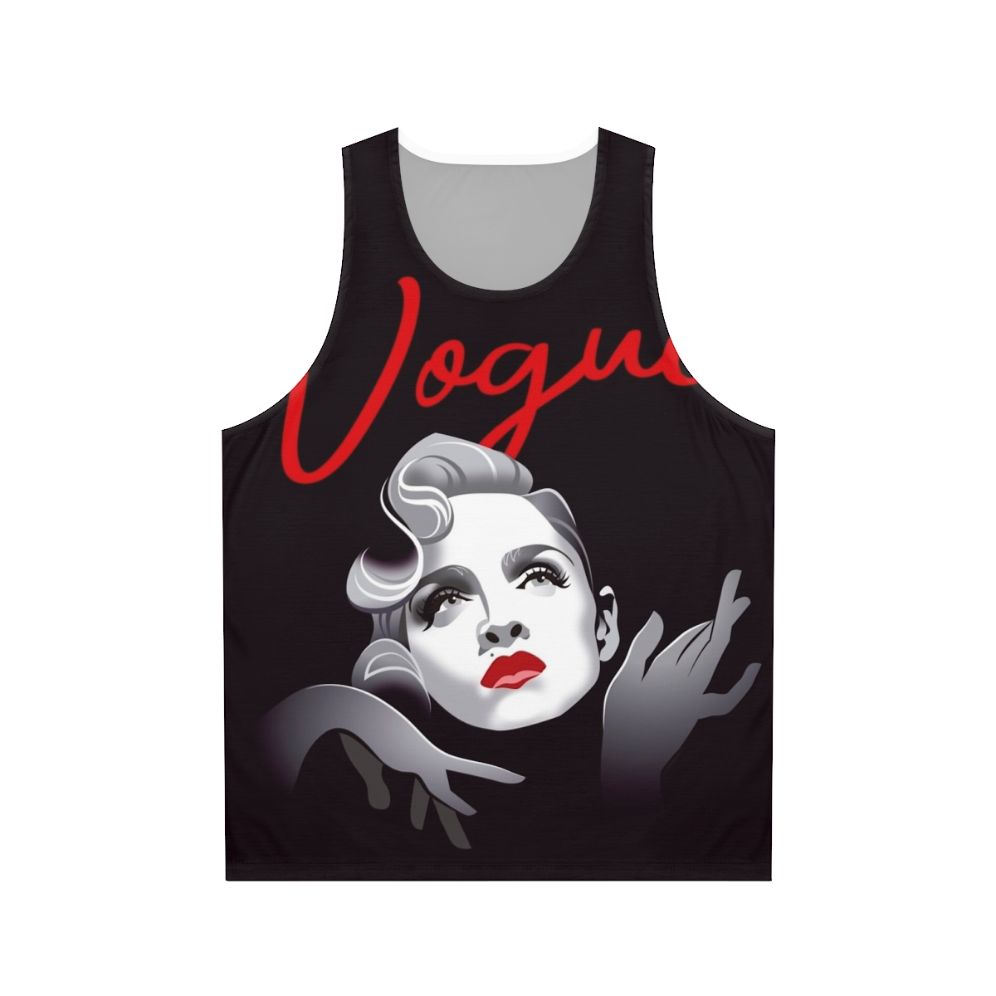 Queen Unisex Tank Top featuring Alejandro Mogolloart's pop art music icon design