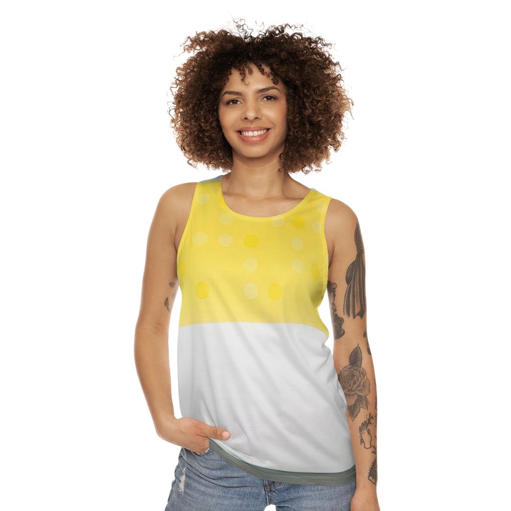 Thomas Downing inspired geometric abstract unisex tank top - women