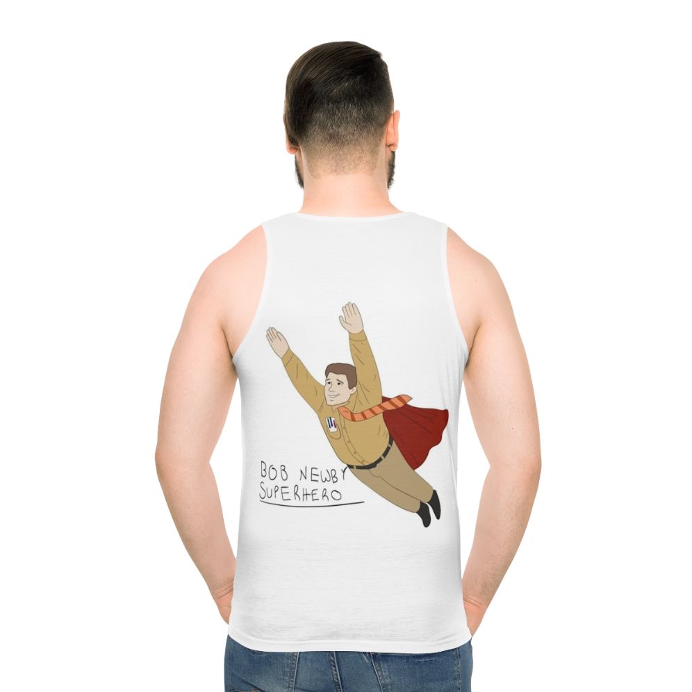 Stranger Things Bob Newby Unisex Tank Top - men back