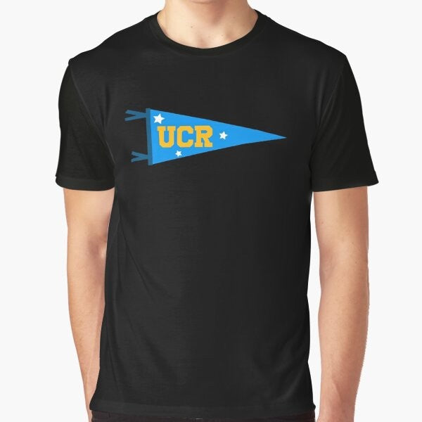 UC Riverside College Flag Graphic T-Shirt