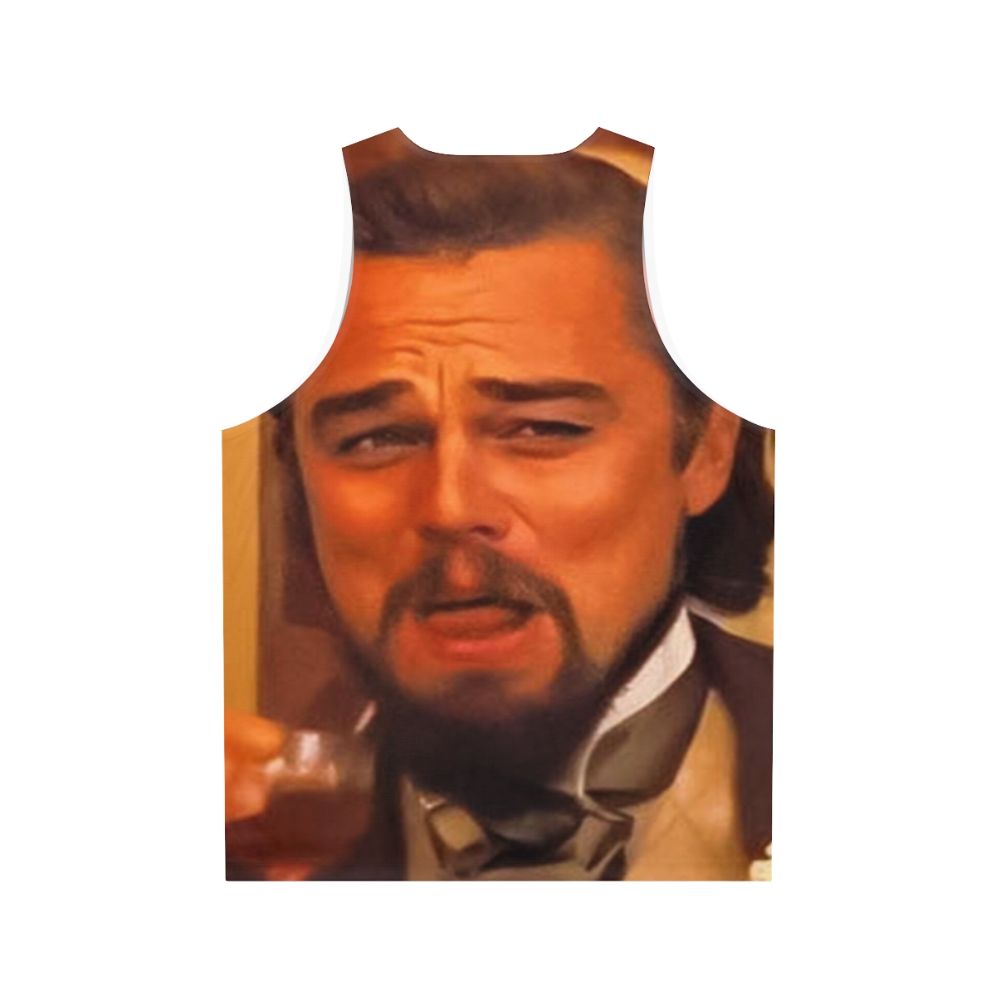 Funny Leonardo DiCaprio Meme Unisex Tank Top - Back