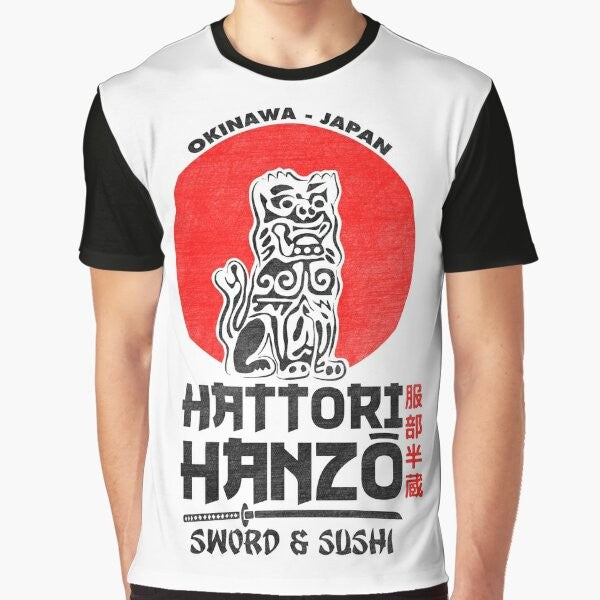 Hattori Hanzo Samurai Graphic T-Shirt