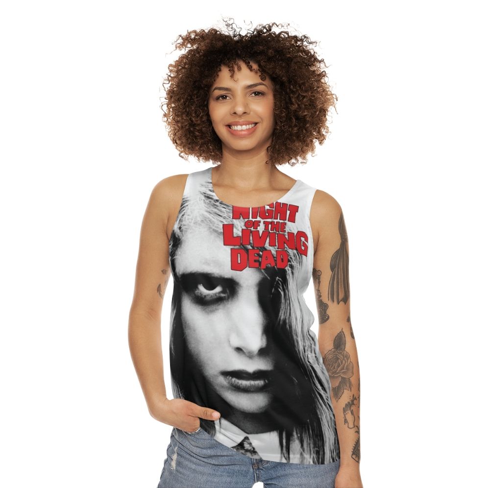 Night of the Living Dead Zombie Girl Unisex Tank Top - women