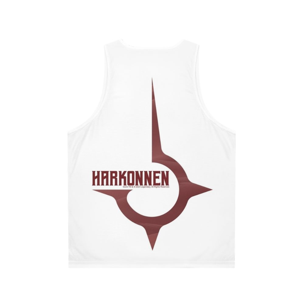 Dune House Harkonnen Unisex Tank Top - Back