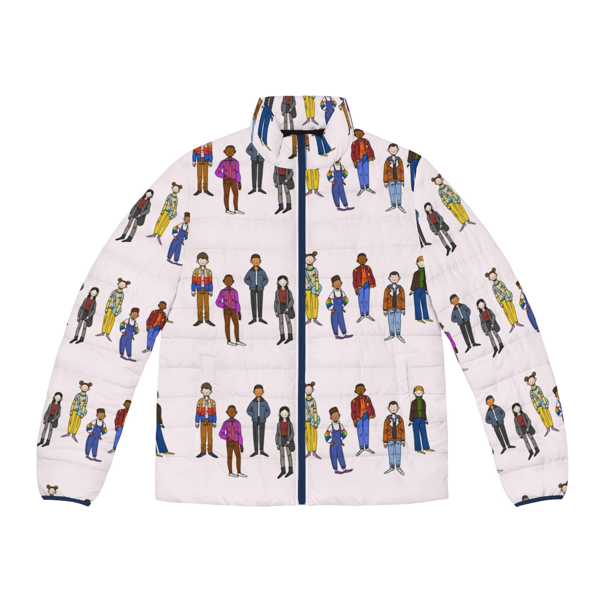 Sex Education Netflix Series Characters Puffer Jacket