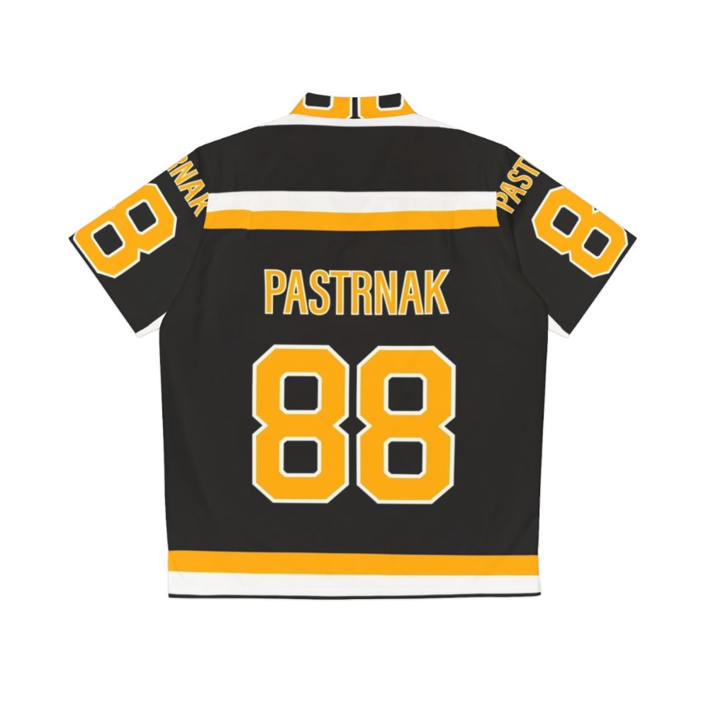 Boston Bruins David Pastrnak Jersey Hawaiian Shirt - Back