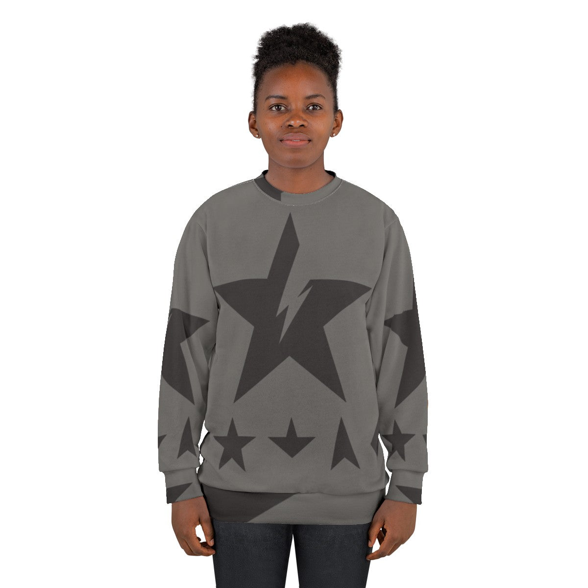 Blackstar Ziggy Stardust David Bowie Graphic Sweatshirt - women