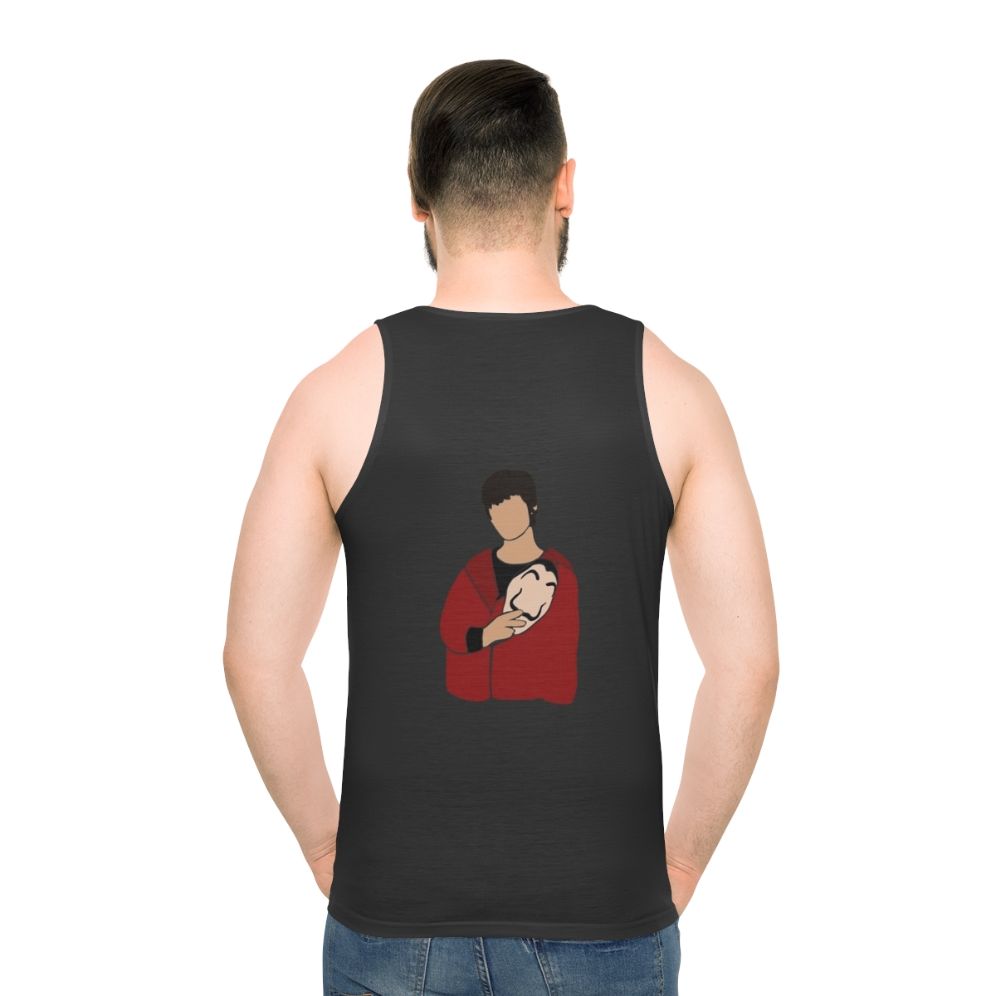 Money Heist Tokyo Unisex Tank Top - men back