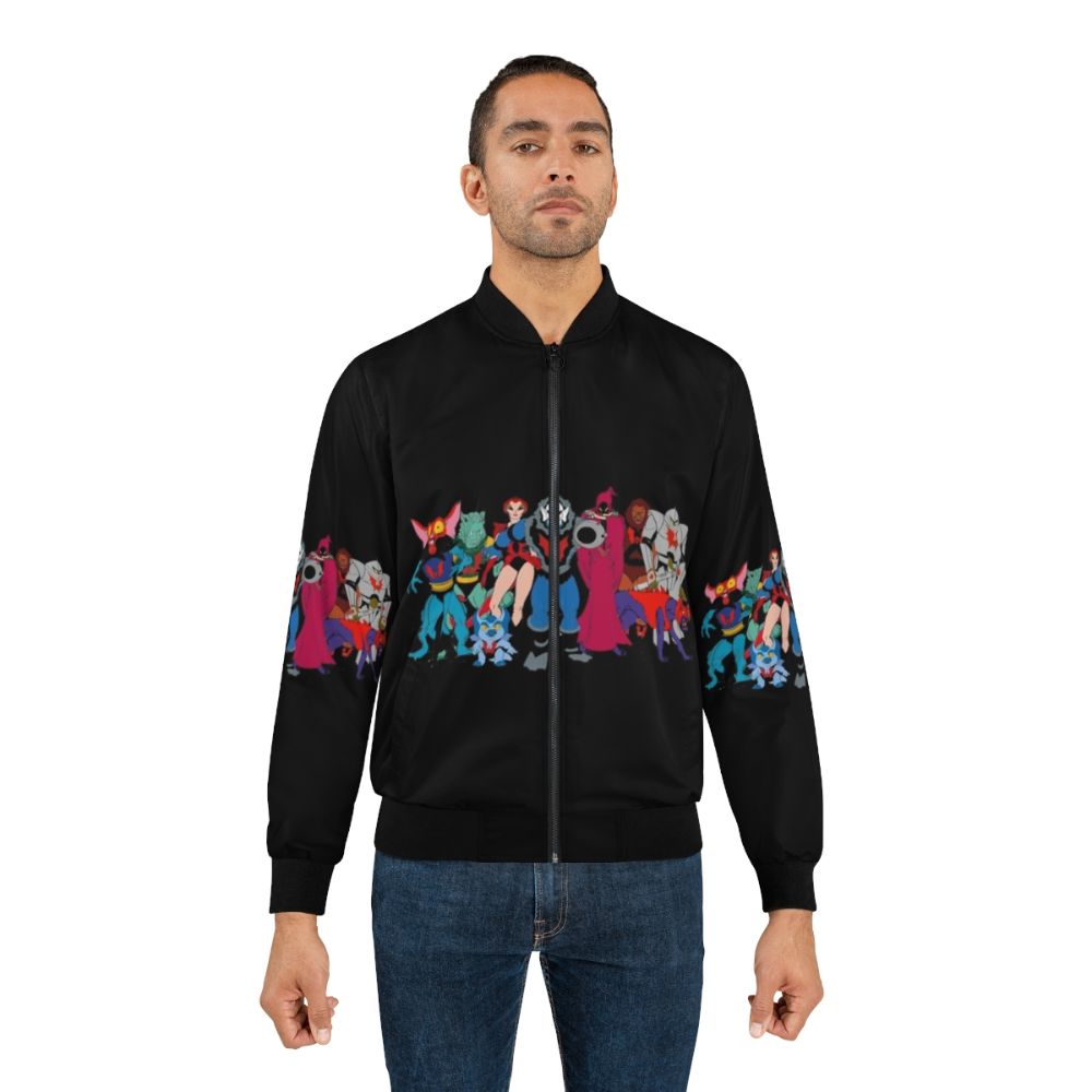 Masters of the Universe Horde Life Bomber Jacket with iconic He-Man and She-Ra characters - Lifestyle