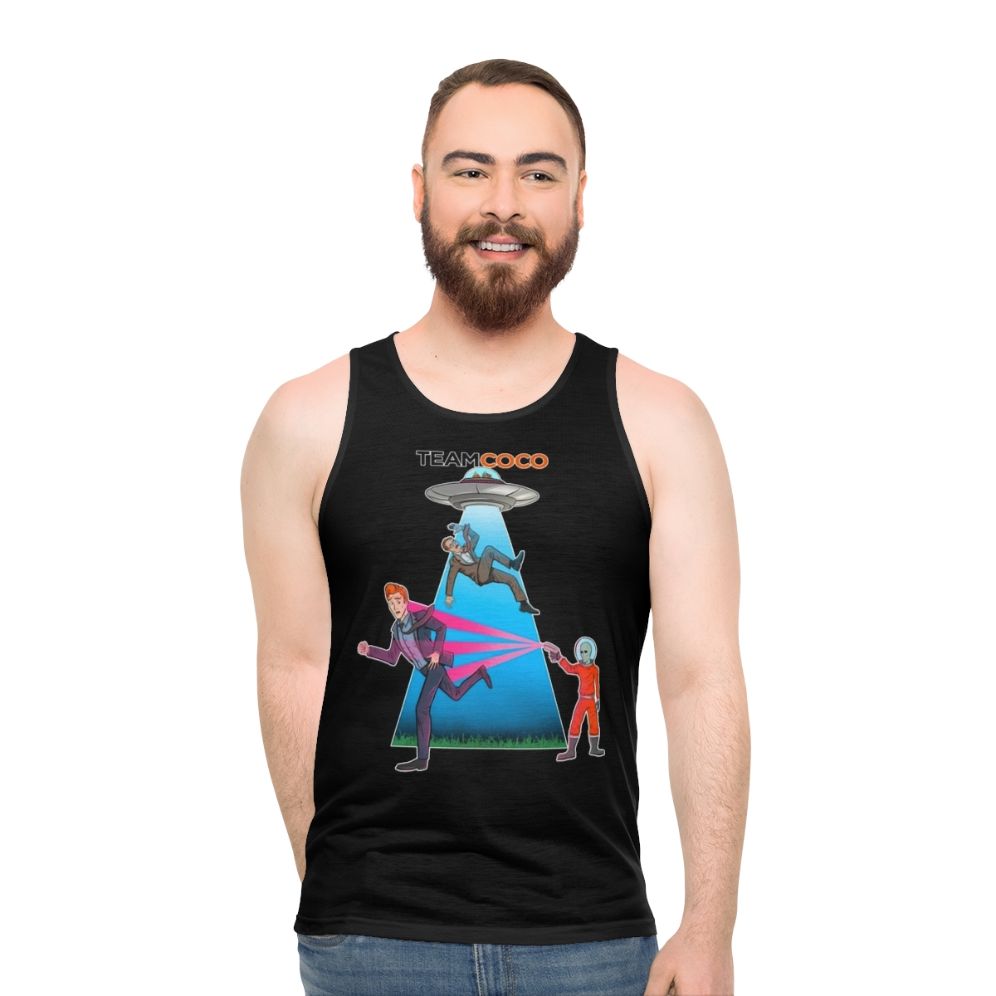 Team Coco Alien Abduction Unisex Tank Top - men