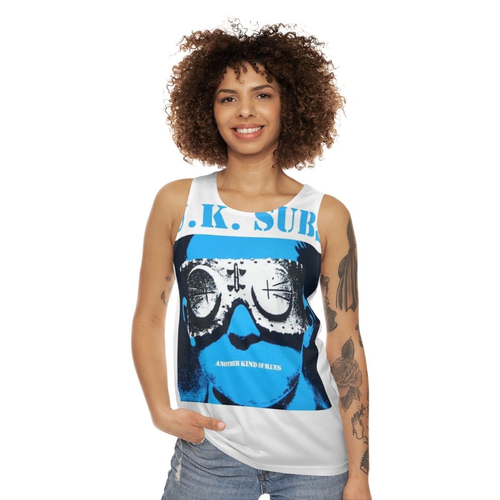 UK Subs Another Kind of Blues Unisex Tank Top - women