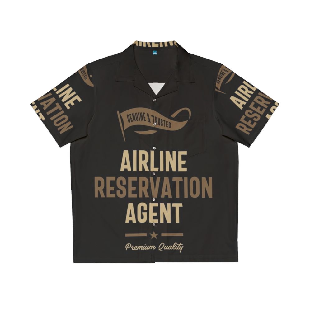 Airline Reservation Agent Hawaiian Shirt for Professionals