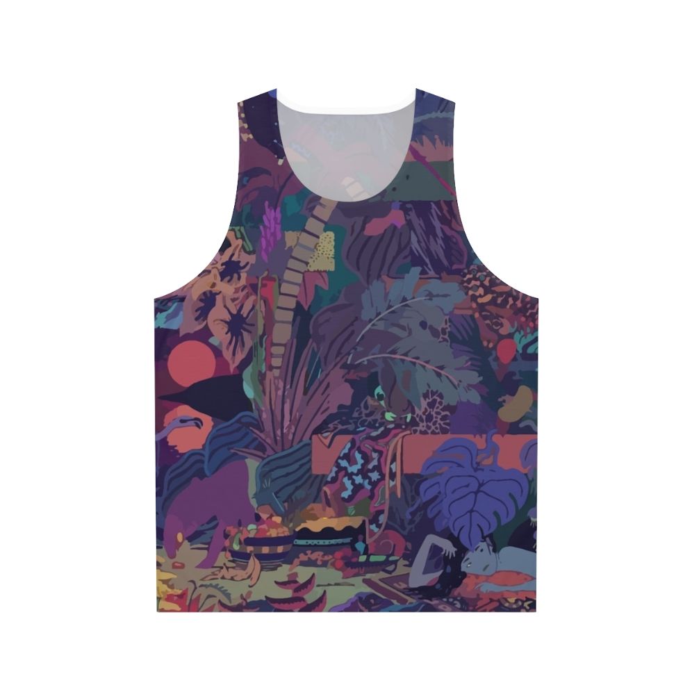 Glass Animals Zaba Unisex Tank Top with Colorful Graphics