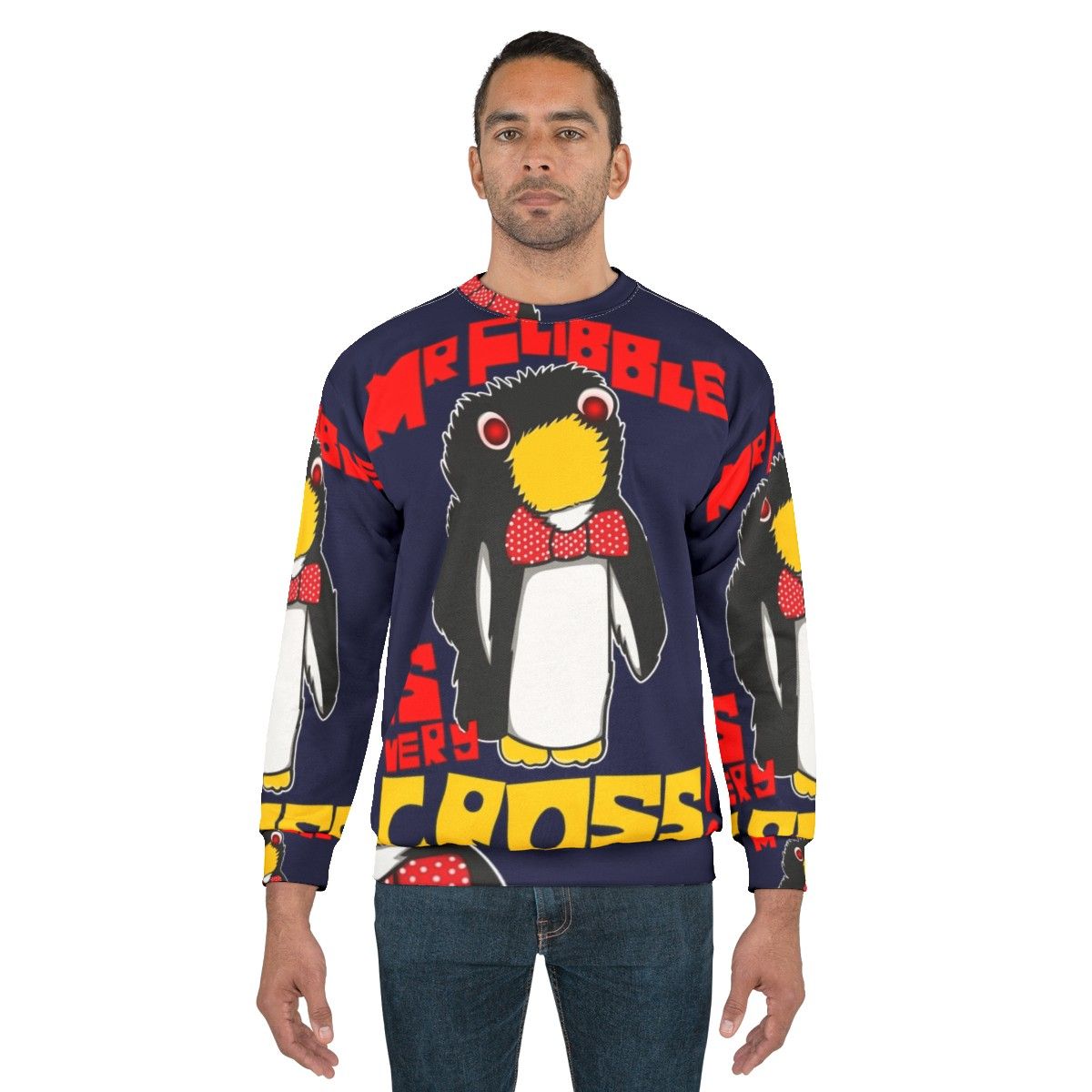 Red Dwarf Mr Flibble Is Very Cross Sweatshirt - men