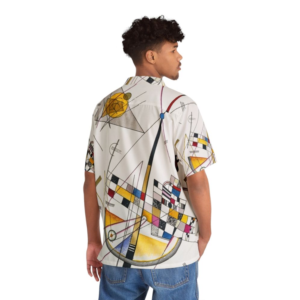 Wassily Kandinsky inspired abstract art Hawaiian shirt - People Back