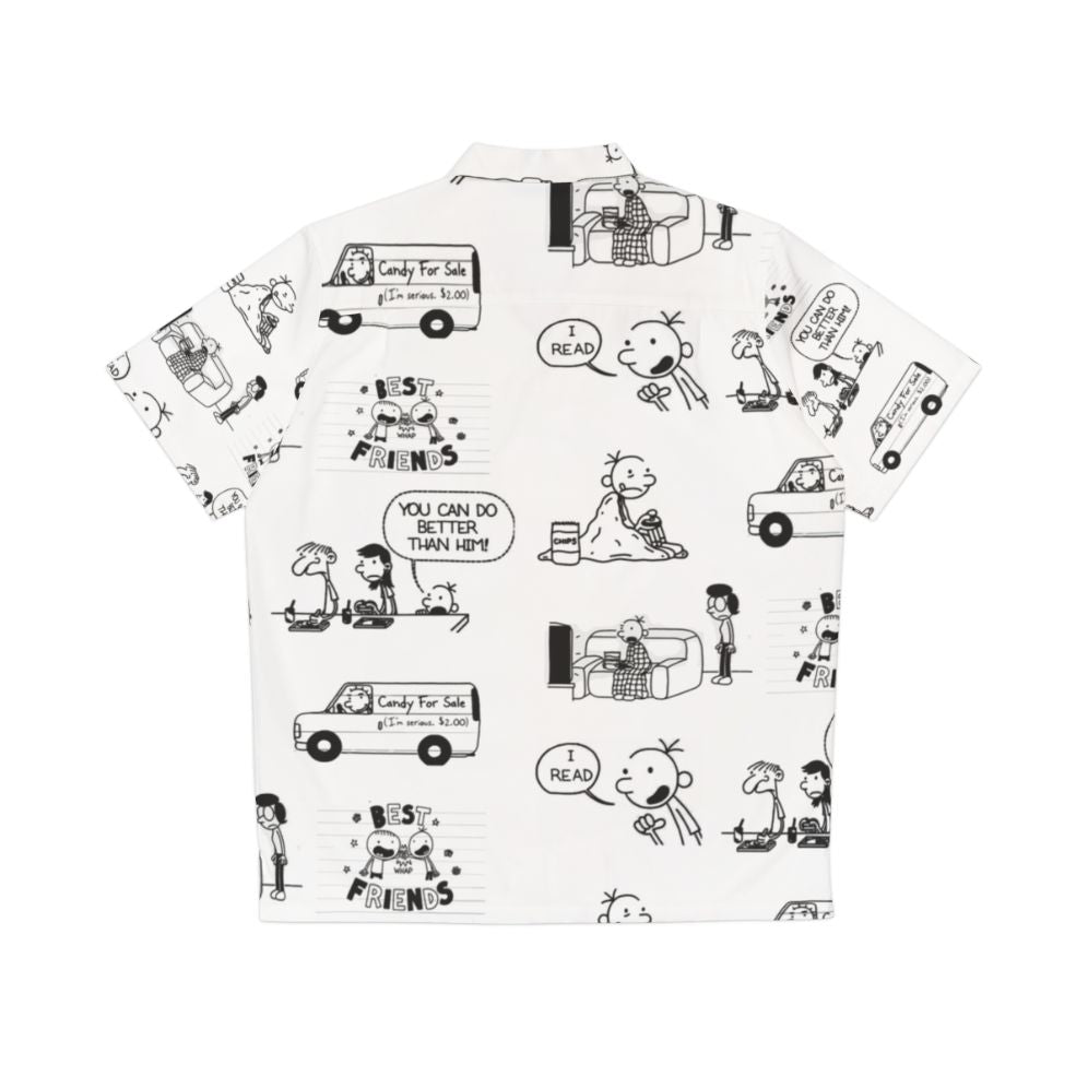 Wimpy Kid Hawaiian Shirt - Back