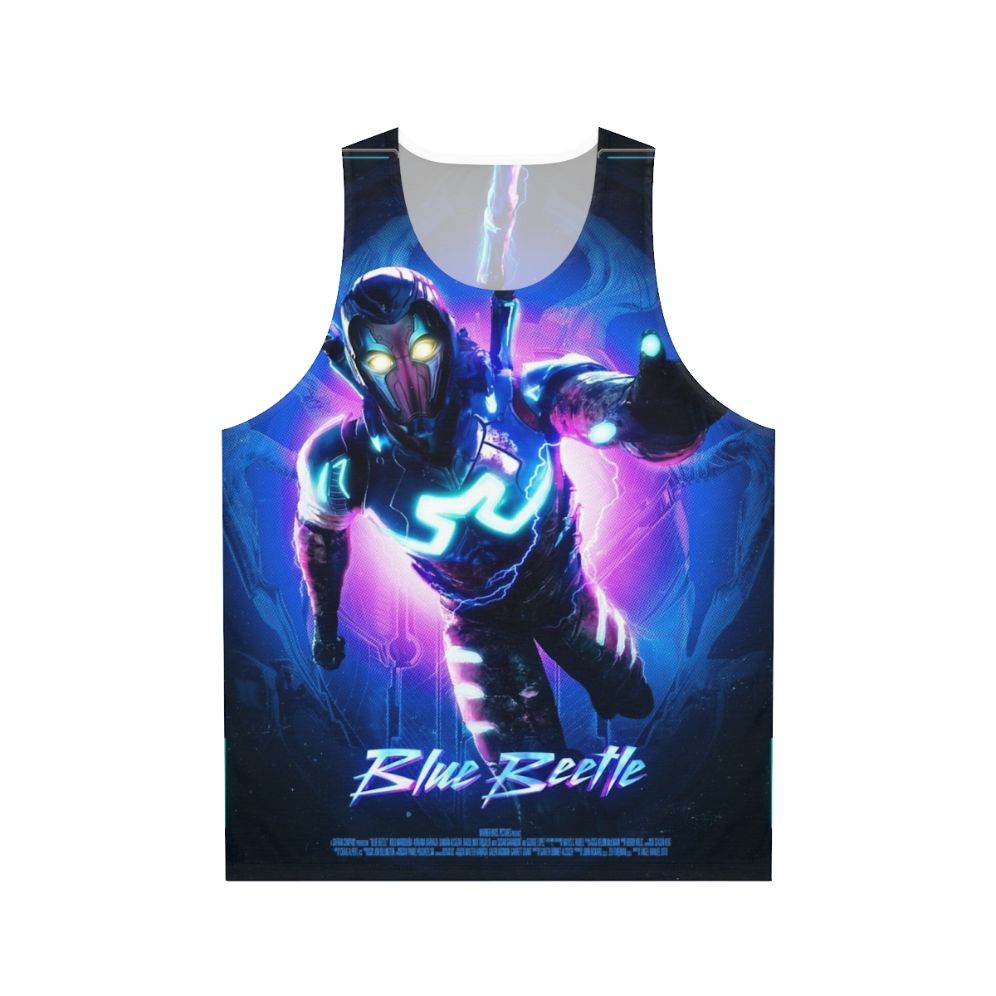 Blue Beetle Unisex Comic Book Superhero Tank Top