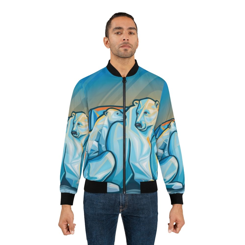 Arctic Northern Polar Bear Bomber Jacket - Lifestyle