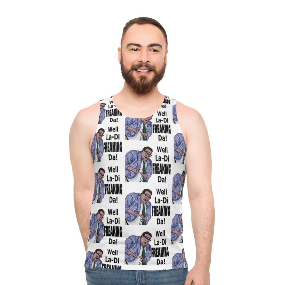 Matt Foley "Van Down by the River" Unisex Tank Top - men