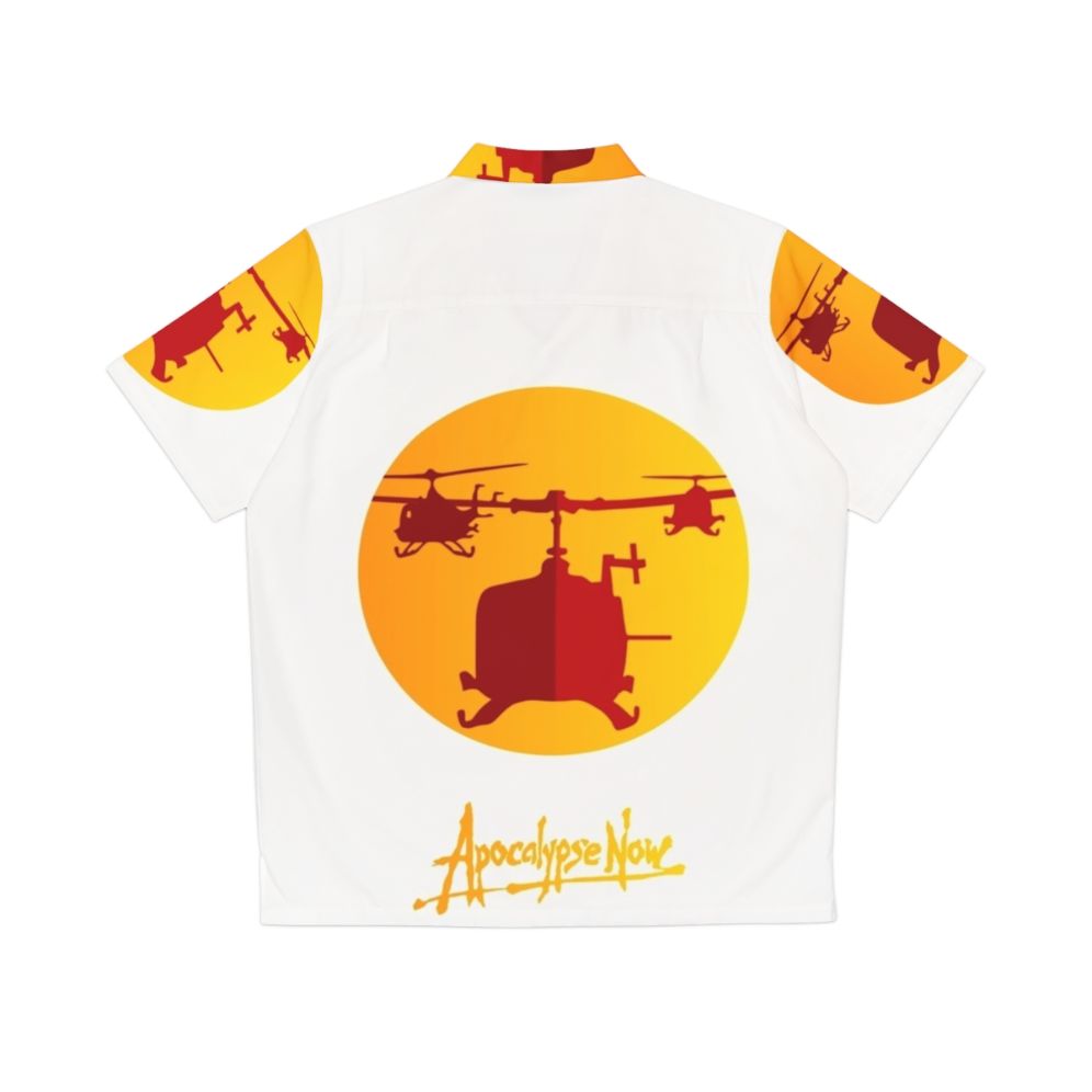 Minimalist design 'Apocalypse Now' Hawaiian shirt - Back