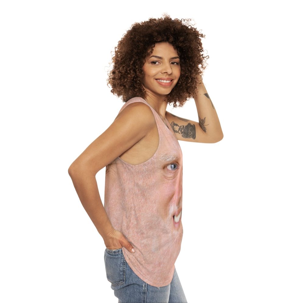 Hide the Pain Harold Unisex Tank Top - women side