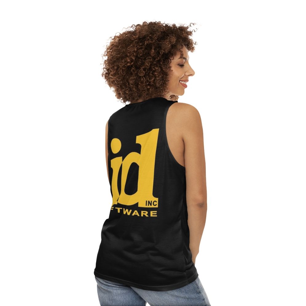 ID Software Unisex Gaming Tank Top - women back