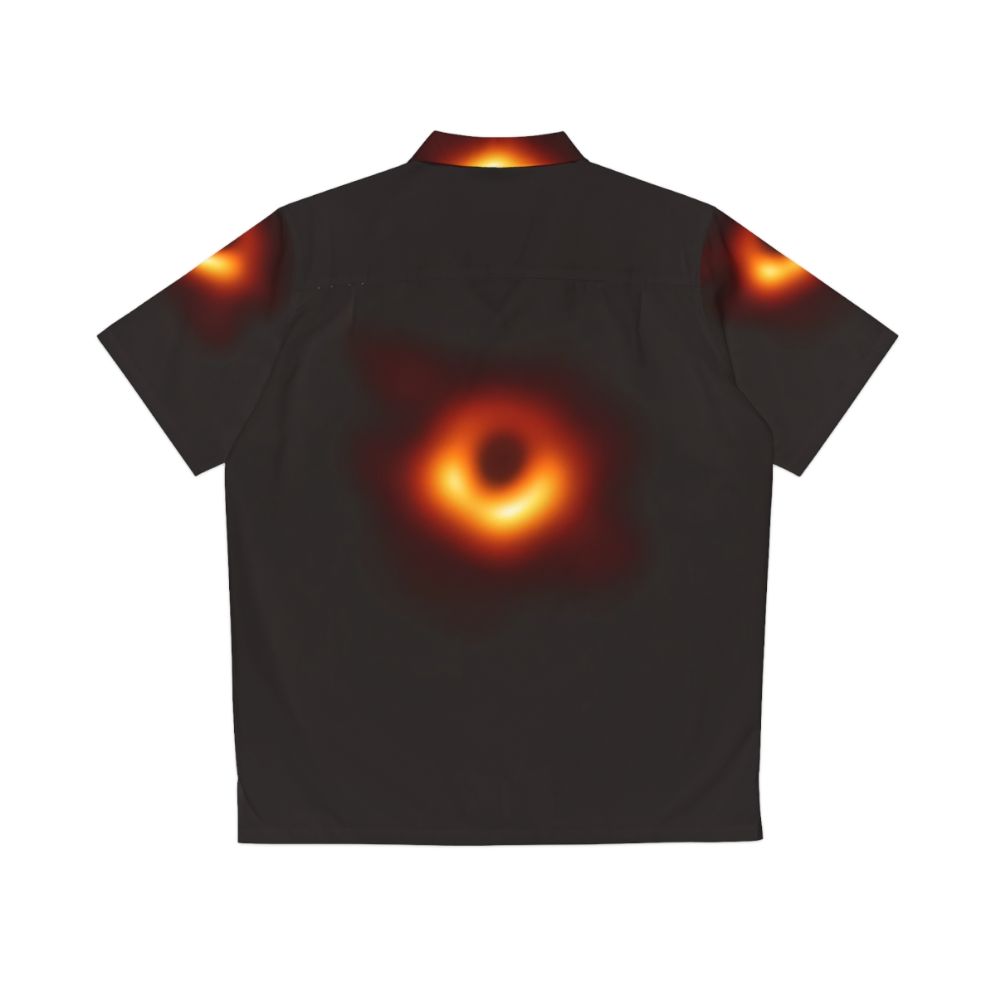 Astronomical Black Hole Hawaiian Shirt - Back