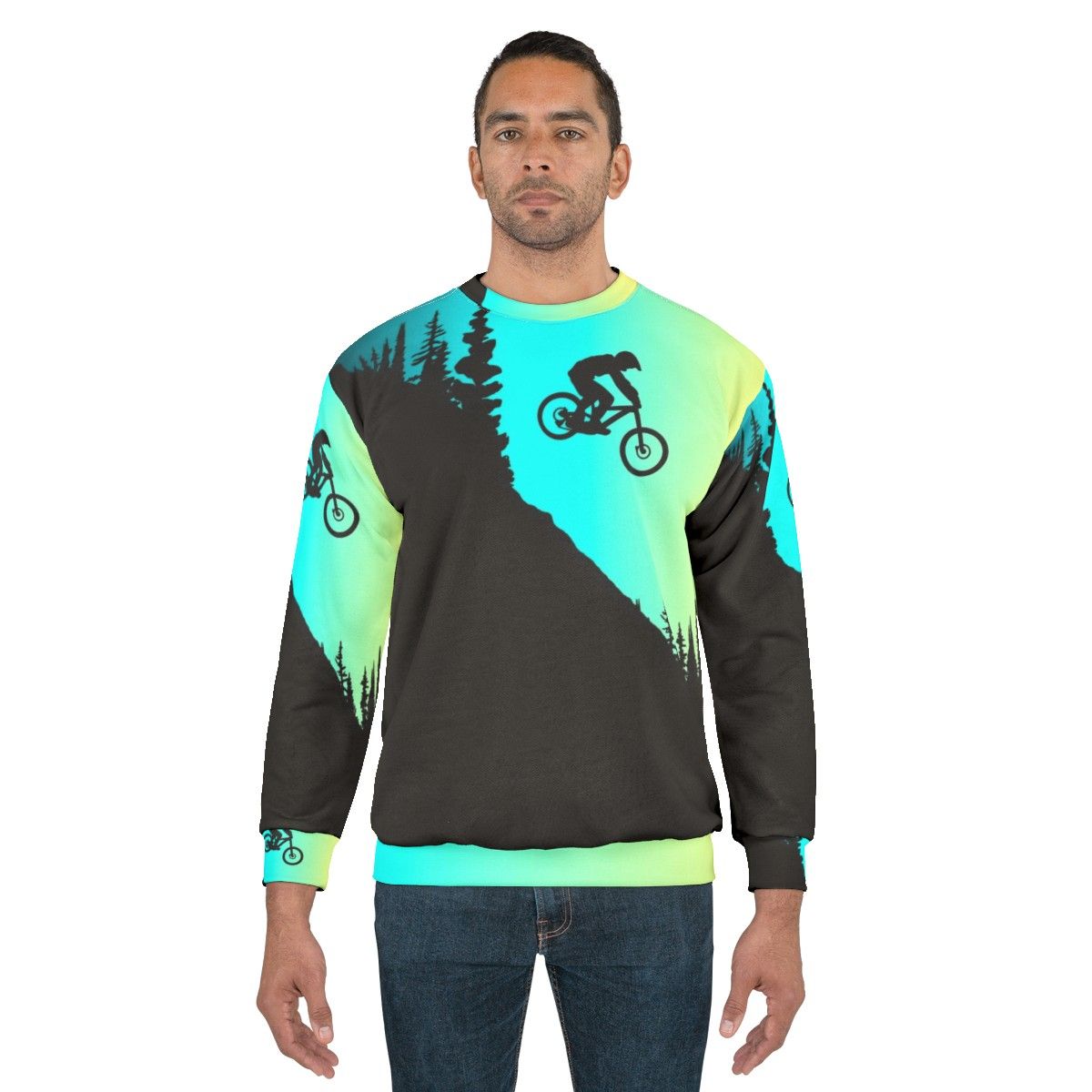 MTB Colors Sweatshirt - Sweatshirt for Mountain Bike Enthusiasts - men