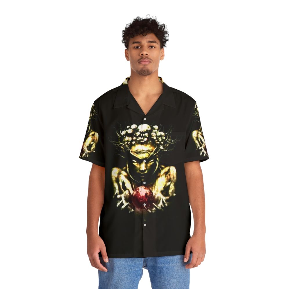 Tropical Infected Mushroom Hawaiian Shirt - People Front