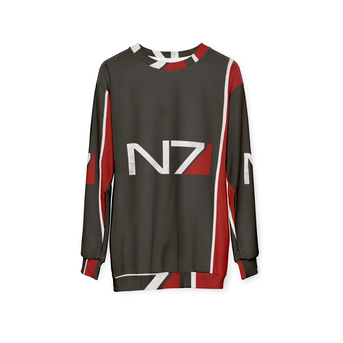 N7 Mass Effect Iconic Design Sweatshirt - hanging