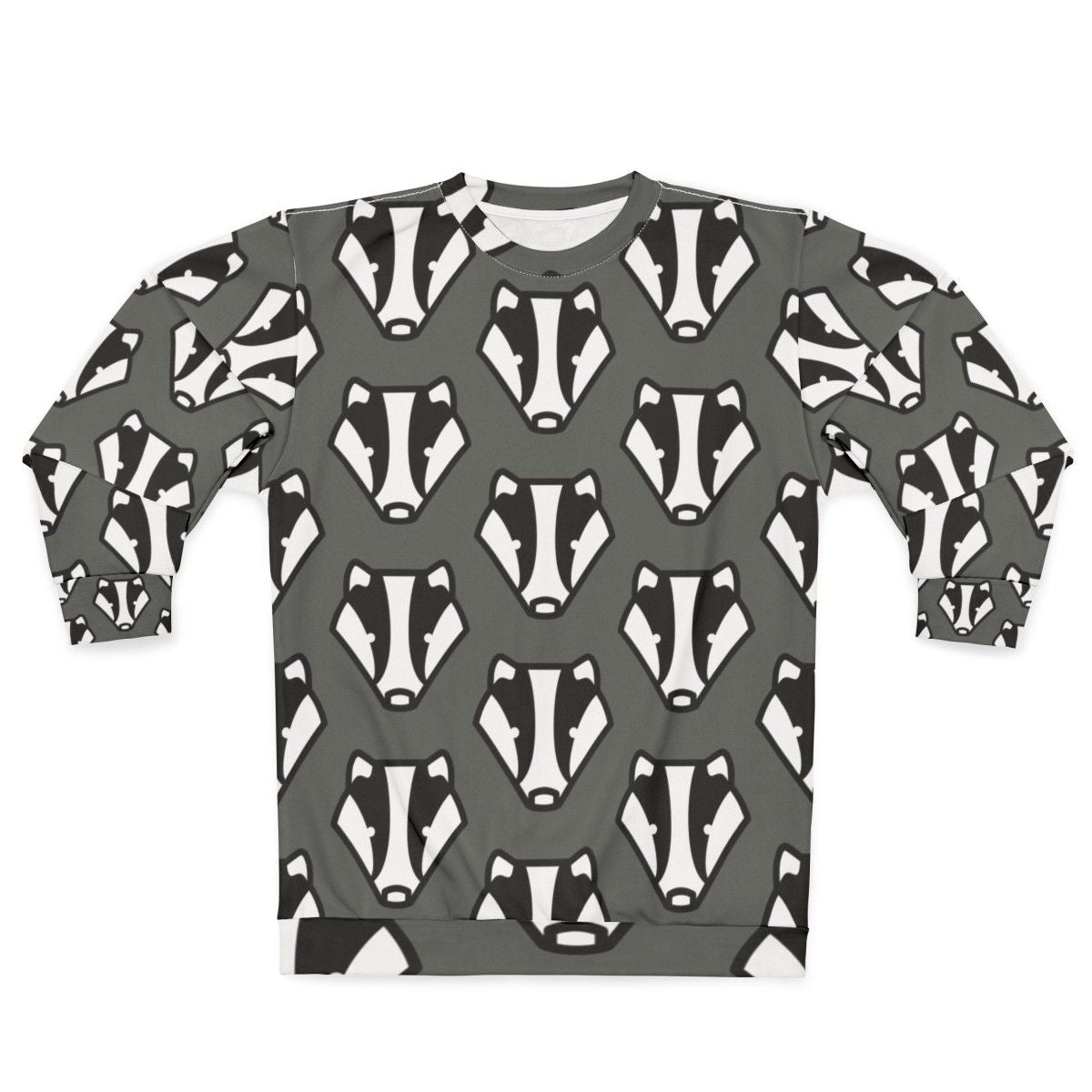 Badger Sweatshirt with Grey and Black Design