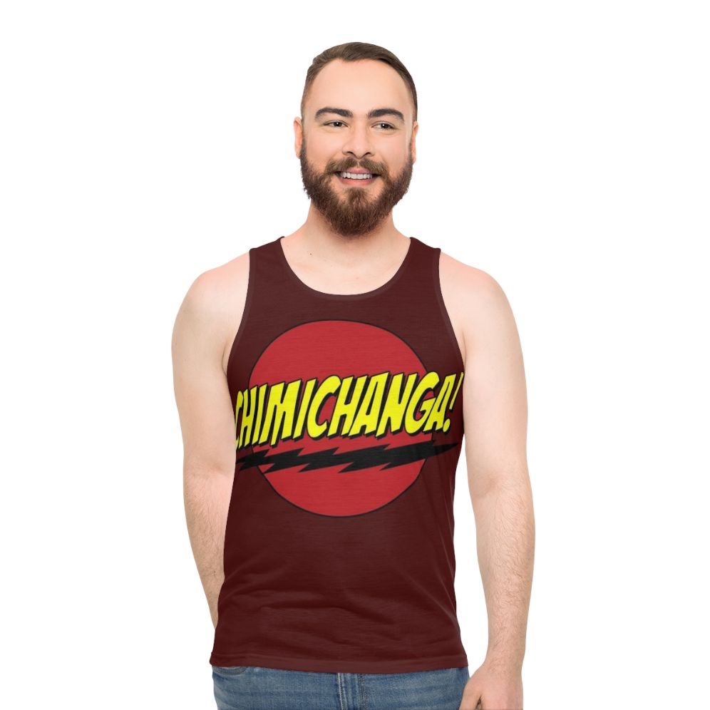 Chimichanga Logo Unisex Tank Top - men