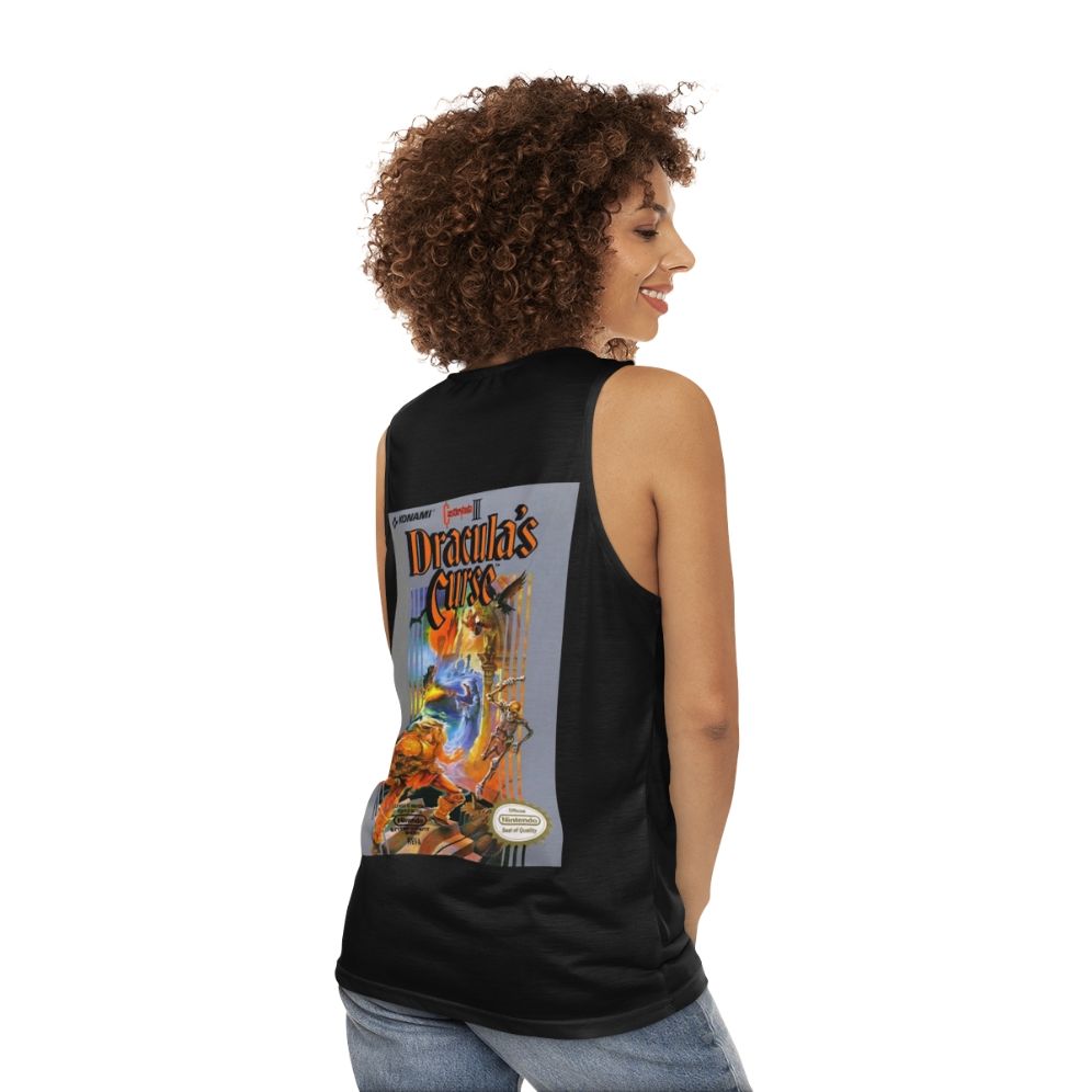 Castlevania: Dracula's Curse Unisex Tank Top - women back