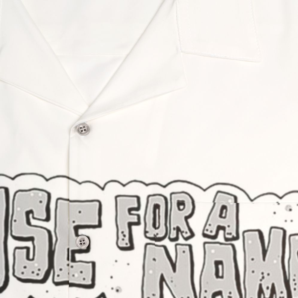 No Use For A Name punk rock band Hawaiian shirt - Detail