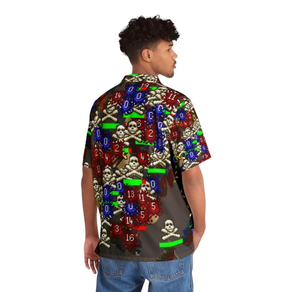 Clan Wars Hawaiian Shirt for Oldschool Runescape Fans - People Back