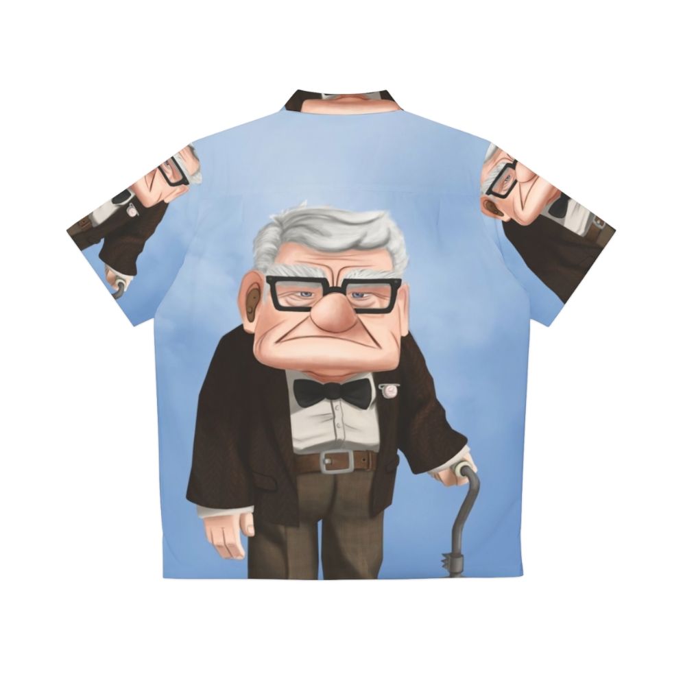 Carl Fredricksen in his signature Hawaiian shirt from the Pixar film "Up" - Back