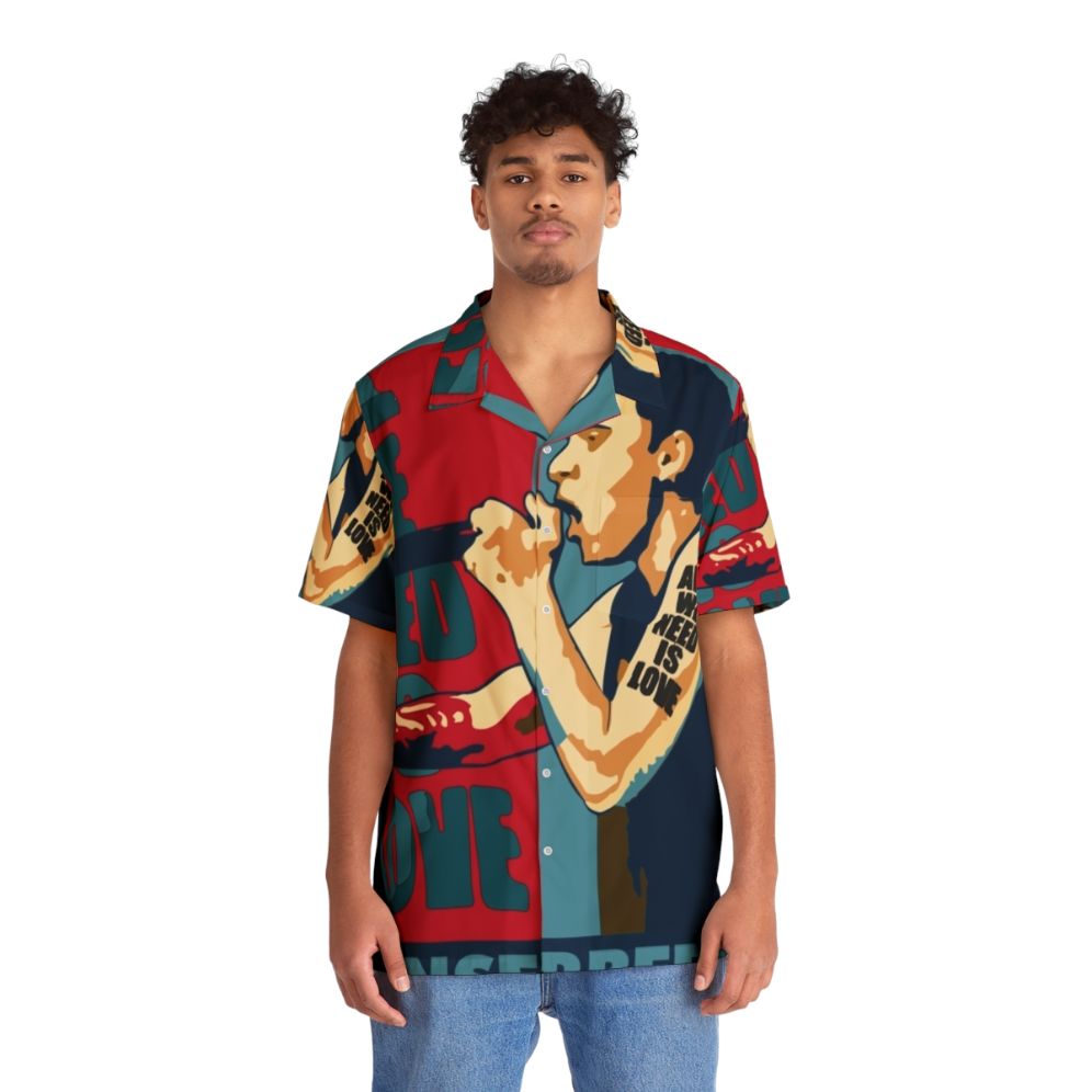 Canserbero Hope Style Hawaiian Shirt - People Front