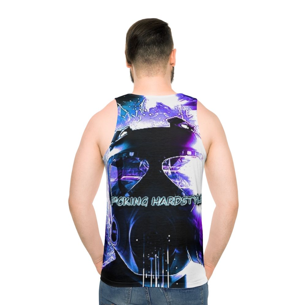 Hardstyle Unisex Tank Top - men back