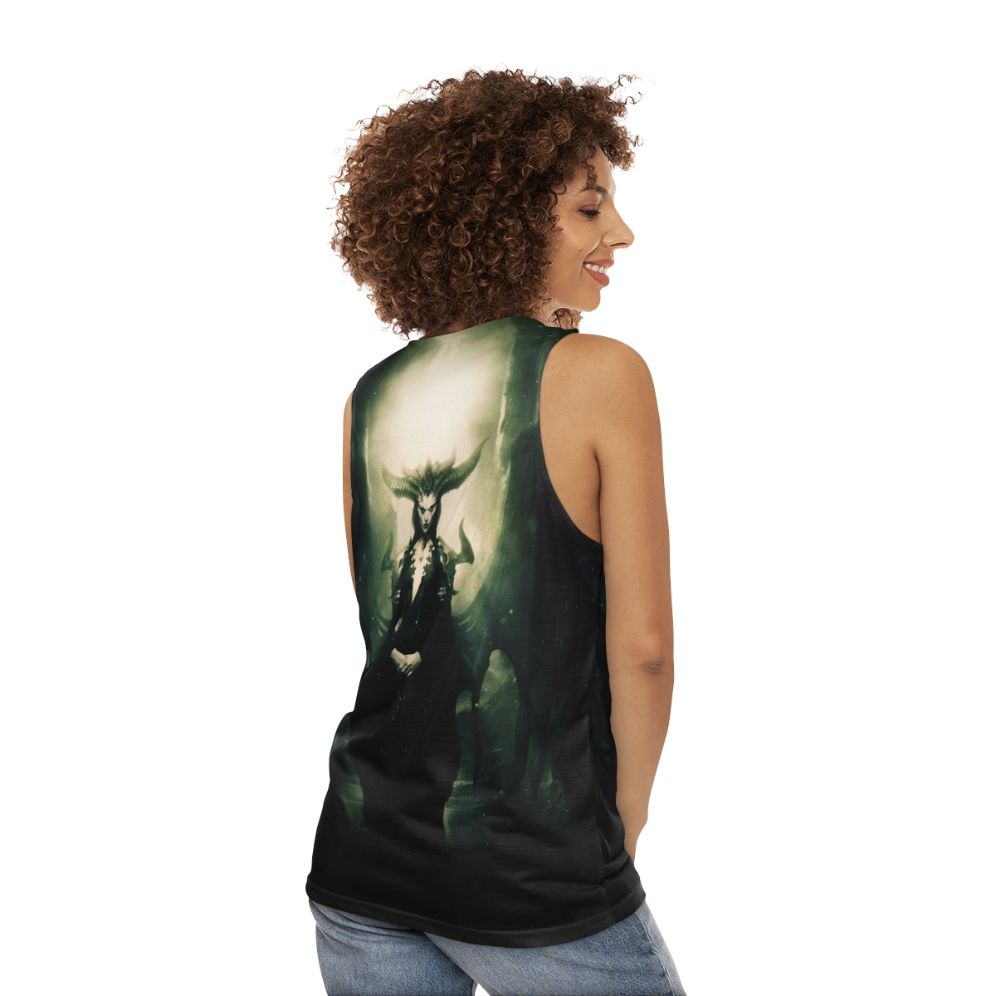 Diablo 4 Booooom Unisex Tank Top - women back