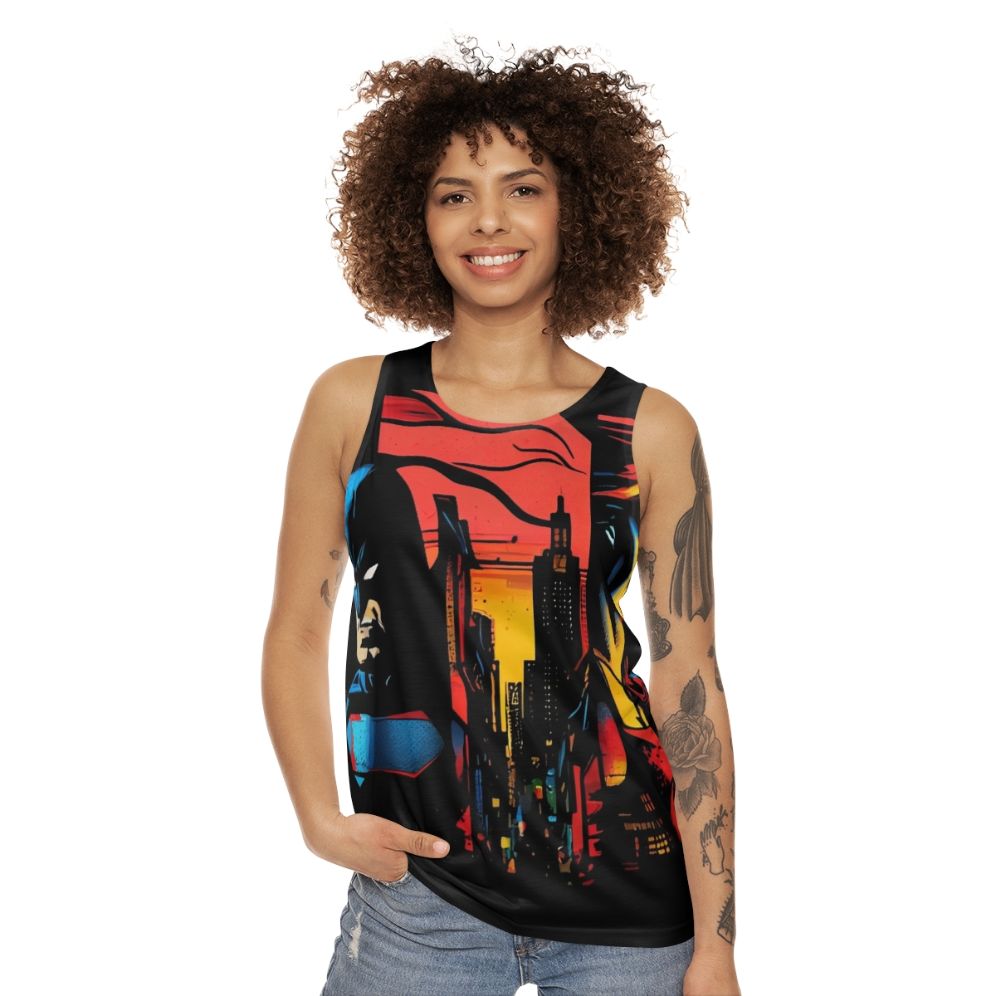 Iconic Superhero Unisex Tank Top - women