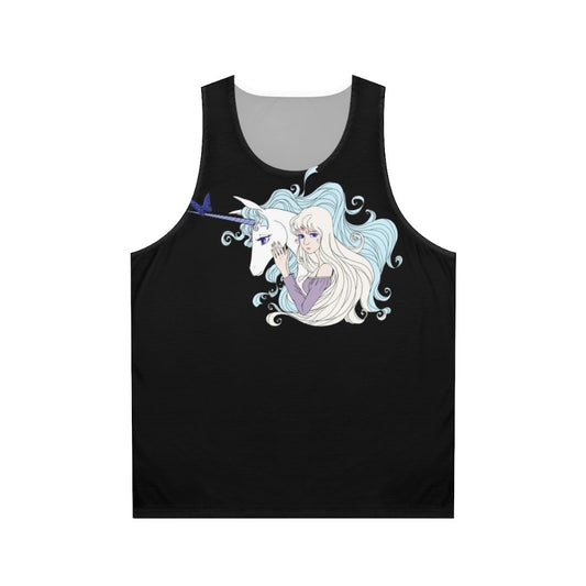 Unisex 'The Last Unicorn' fantasy tank top