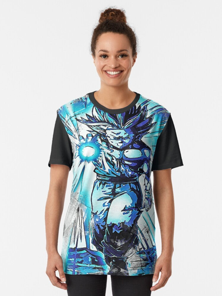 Gohan Pushed Too Far Dragon Ball Anime Graphic T-Shirt - Women