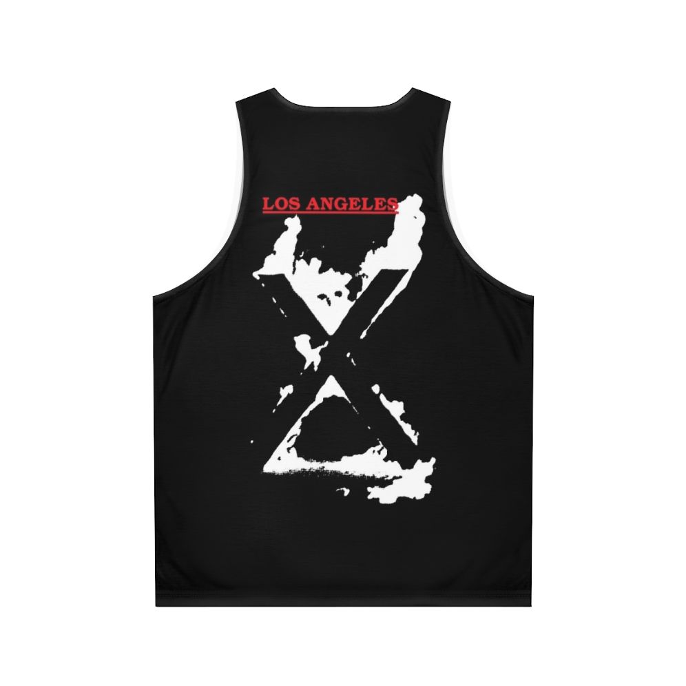 Unisex punk rock hardcore tank top - Back