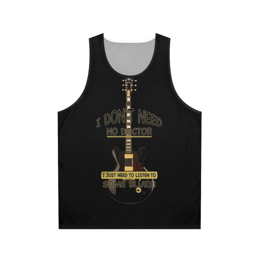 Vintage Blues Music Lover Unisex Tank Top